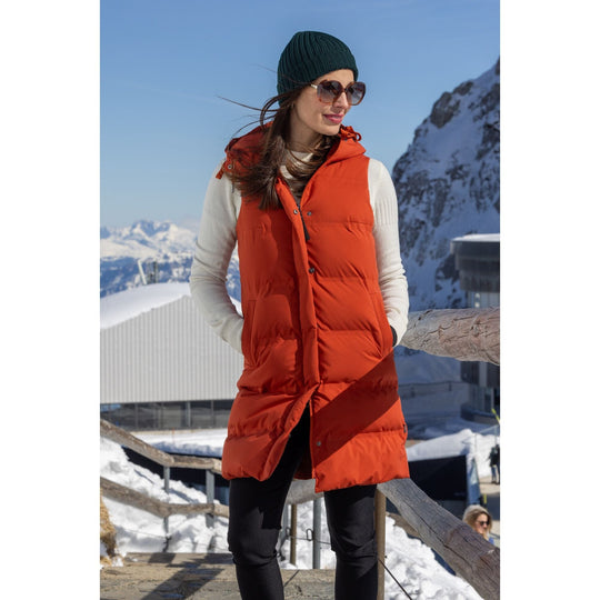 Petra Damen Thermo Gilet lang Weste Rukka 