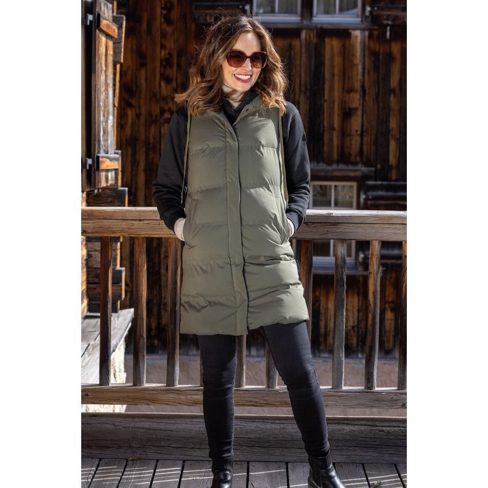 Petra Damen Thermo Gilet lang Weste Rukka 