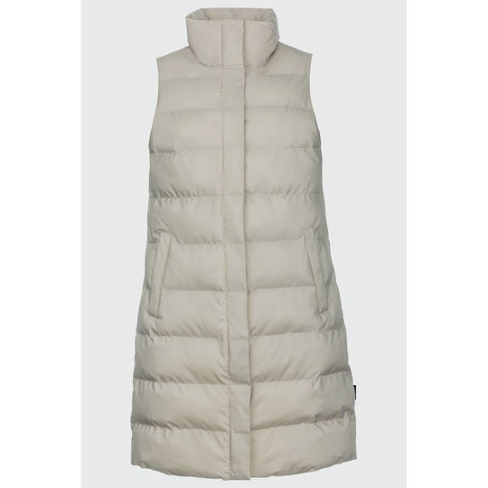 Rimba Damen Thermo Gilet lang Weste Rukka silver lining 34 