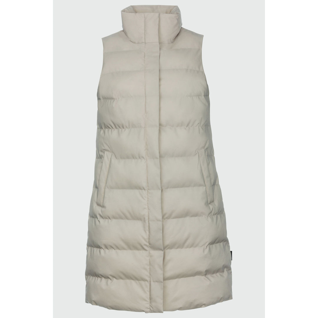 Rimba Damen Thermo Gilet lang Weste rukka silver lining 34 