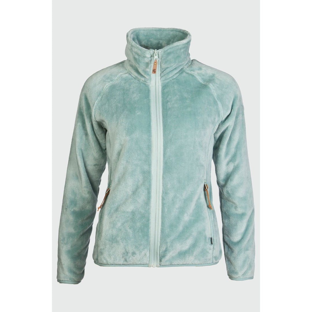 Romy Damen Fleece Jacke rukka blue surf 50 