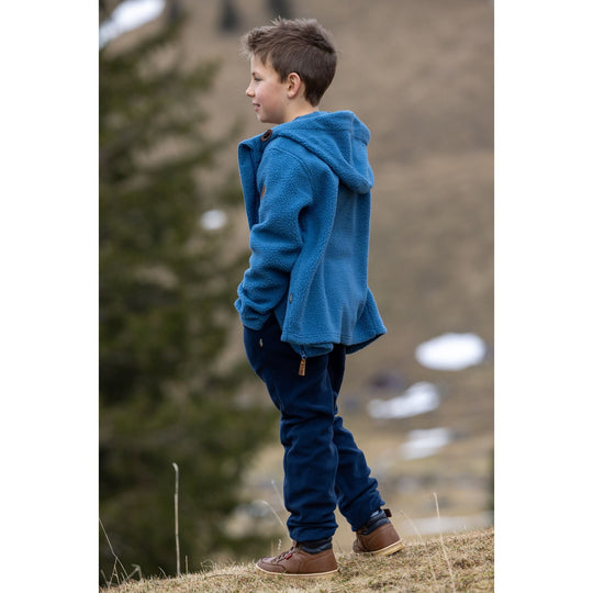 Sammy Kinder Sherpa Fleece Fleecejacke Rukka 