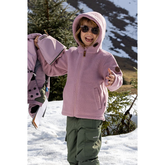 Sammy Kinder Sherpa Fleece Fleecejacke Rukka 