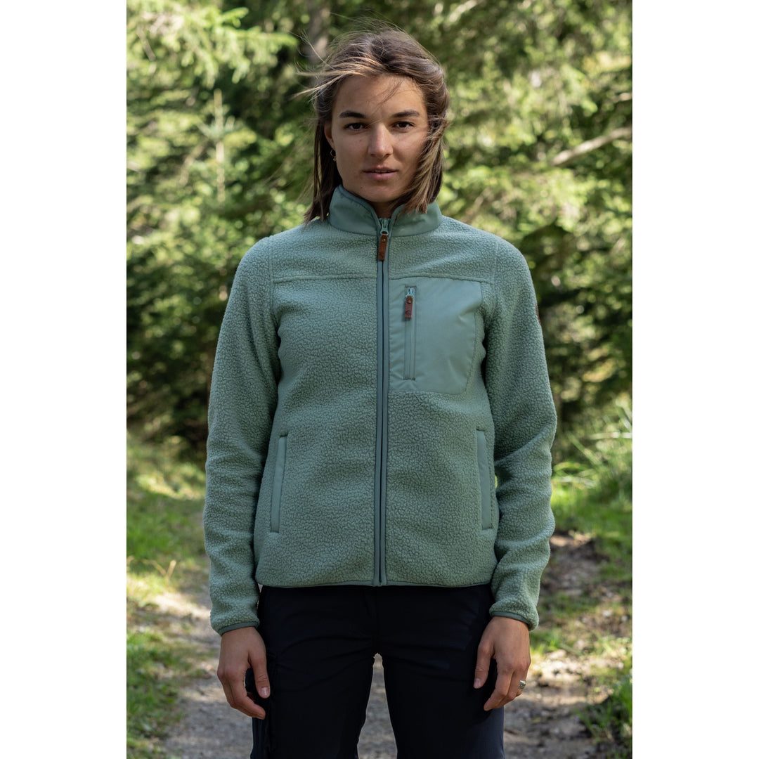 Tola Damen Fleece Jacke Fleecejacke rukka 