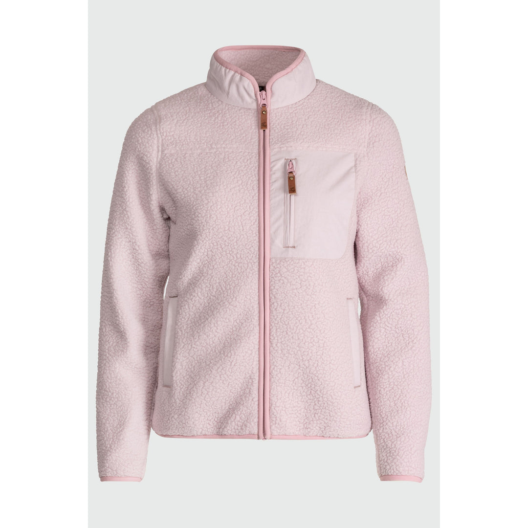 Tola Damen Fleece Jacke Fleecejacke rukka violet ice 34 