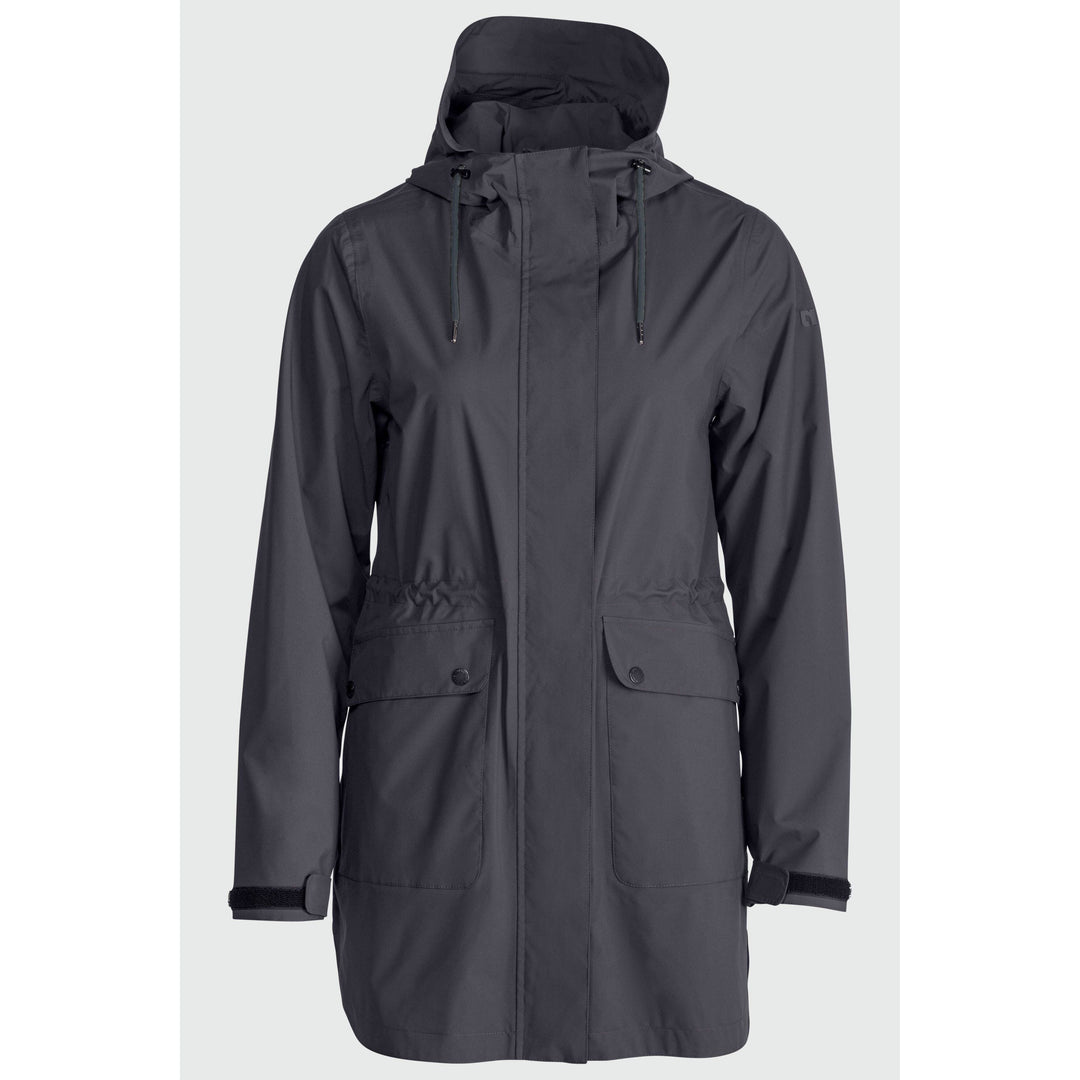 Valina Damen Regenmantel Regenmantel rukka dark navy 34 