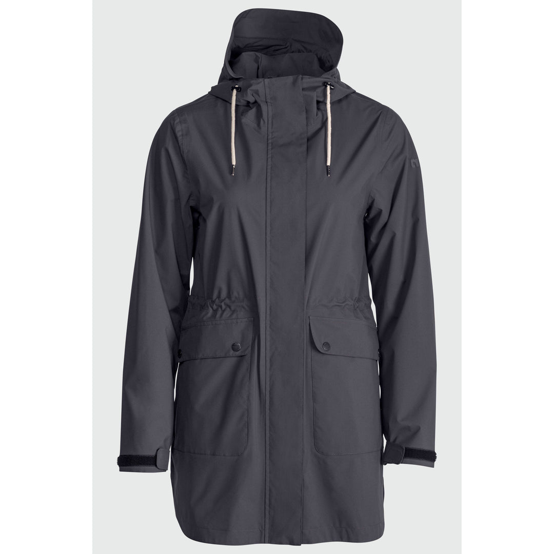 Valina Damen Regenmantel rukka dark navy 34 