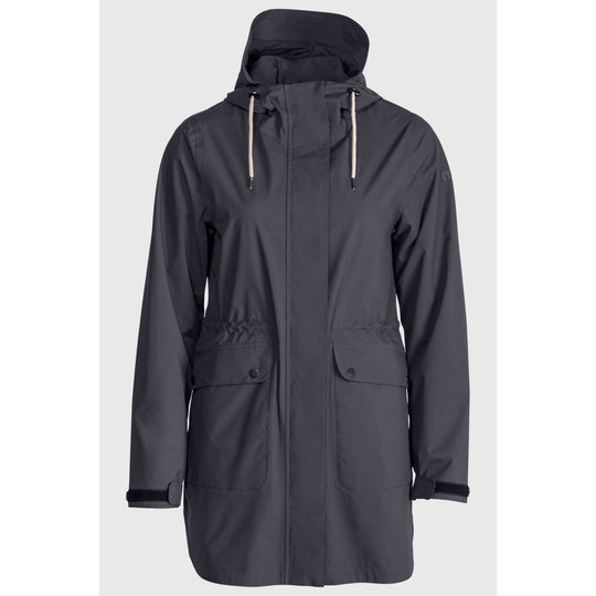 Valina Damen Regenmantel rukka dark navy 34 