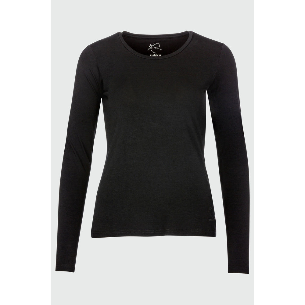 Vital Damen Langarm Shirt Thermo Unterwäsche Rukka black 34 