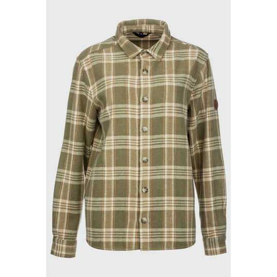 Willa Erwachsenen Fleece Hemd Hemd-Jacke Rukka light beige 3XL 