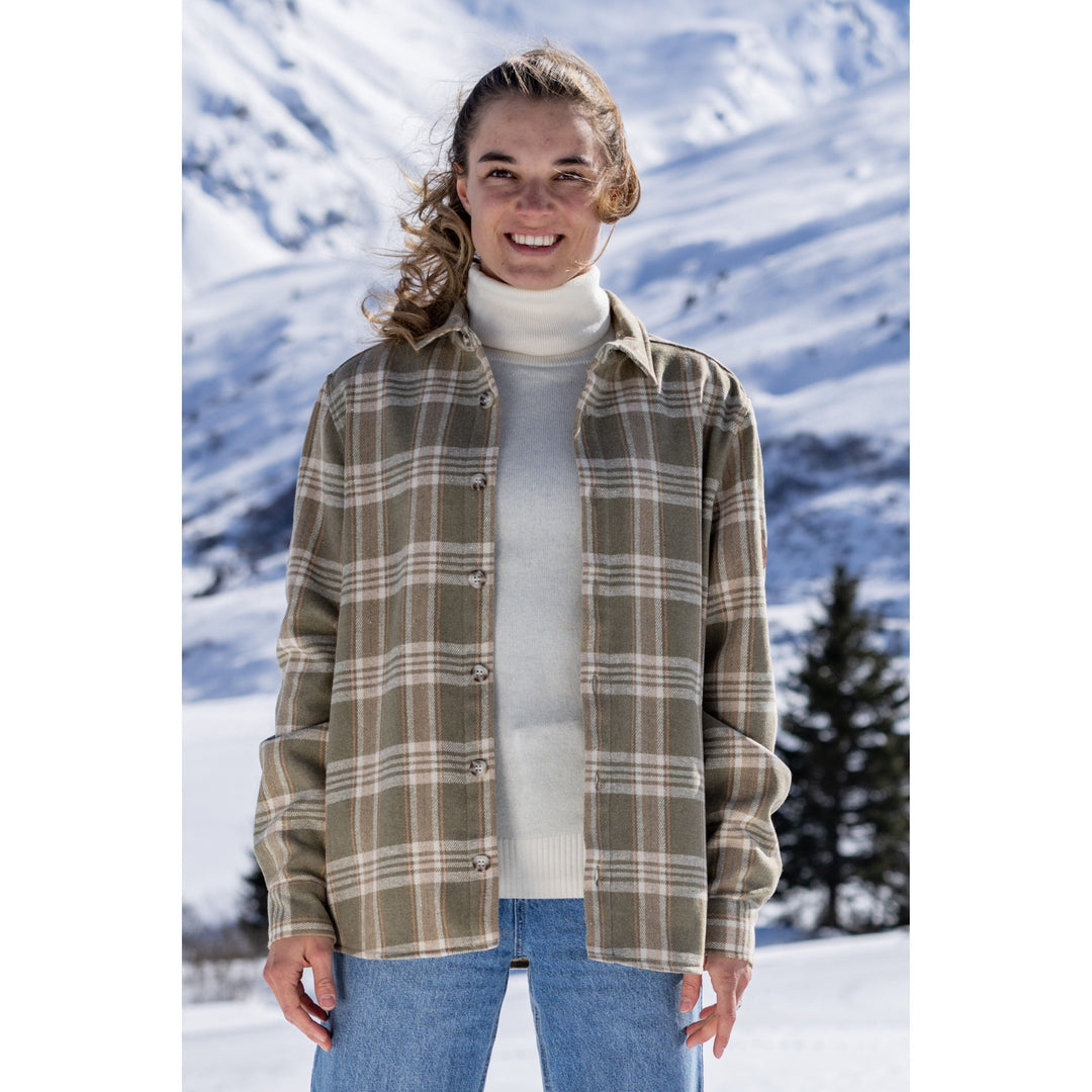 Willa Erwachsenen Fleece Hemd Hemd-Jacke Rukka 