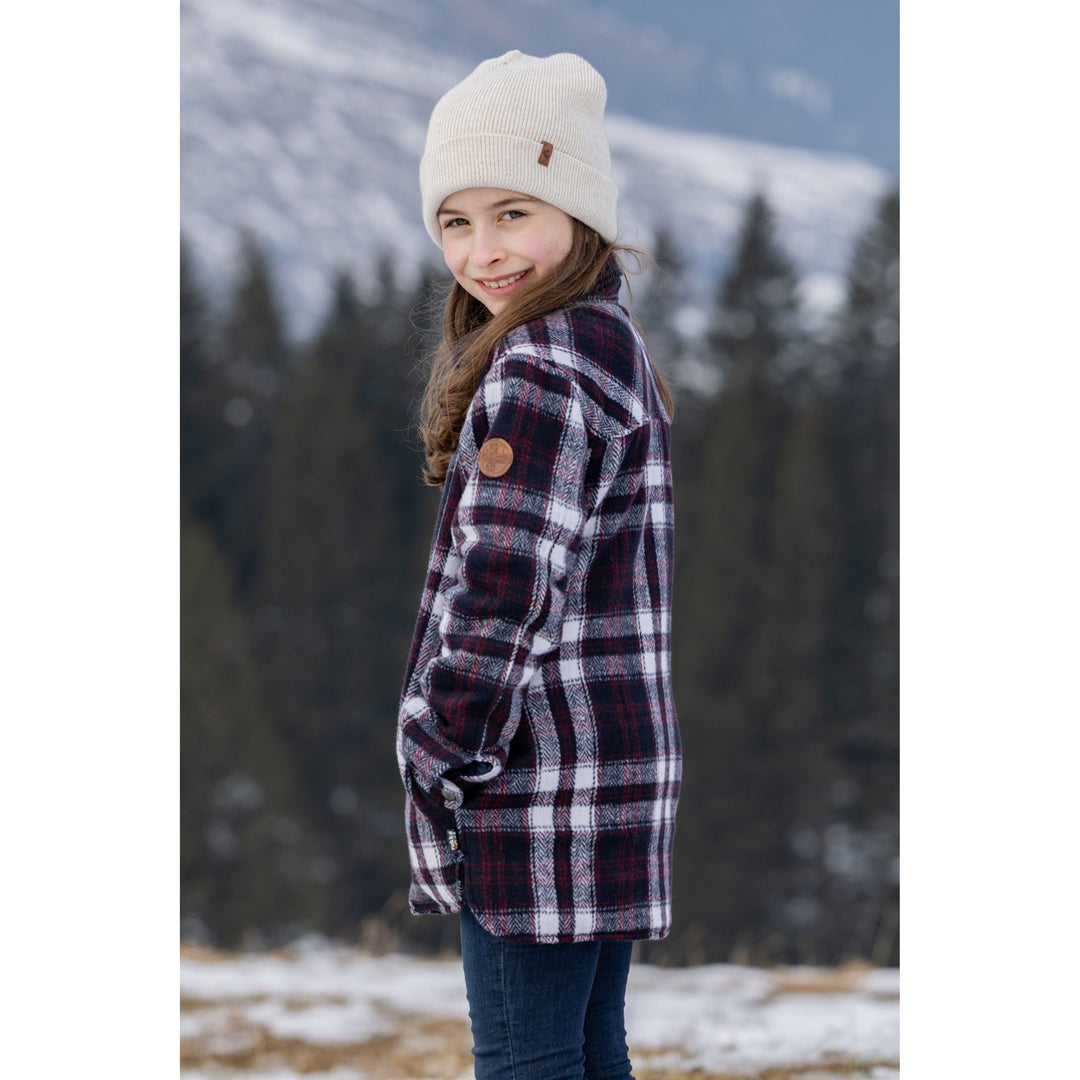 Wilma Kinder Fleece Hemd-Jacke Hemd-Jacke rukka 