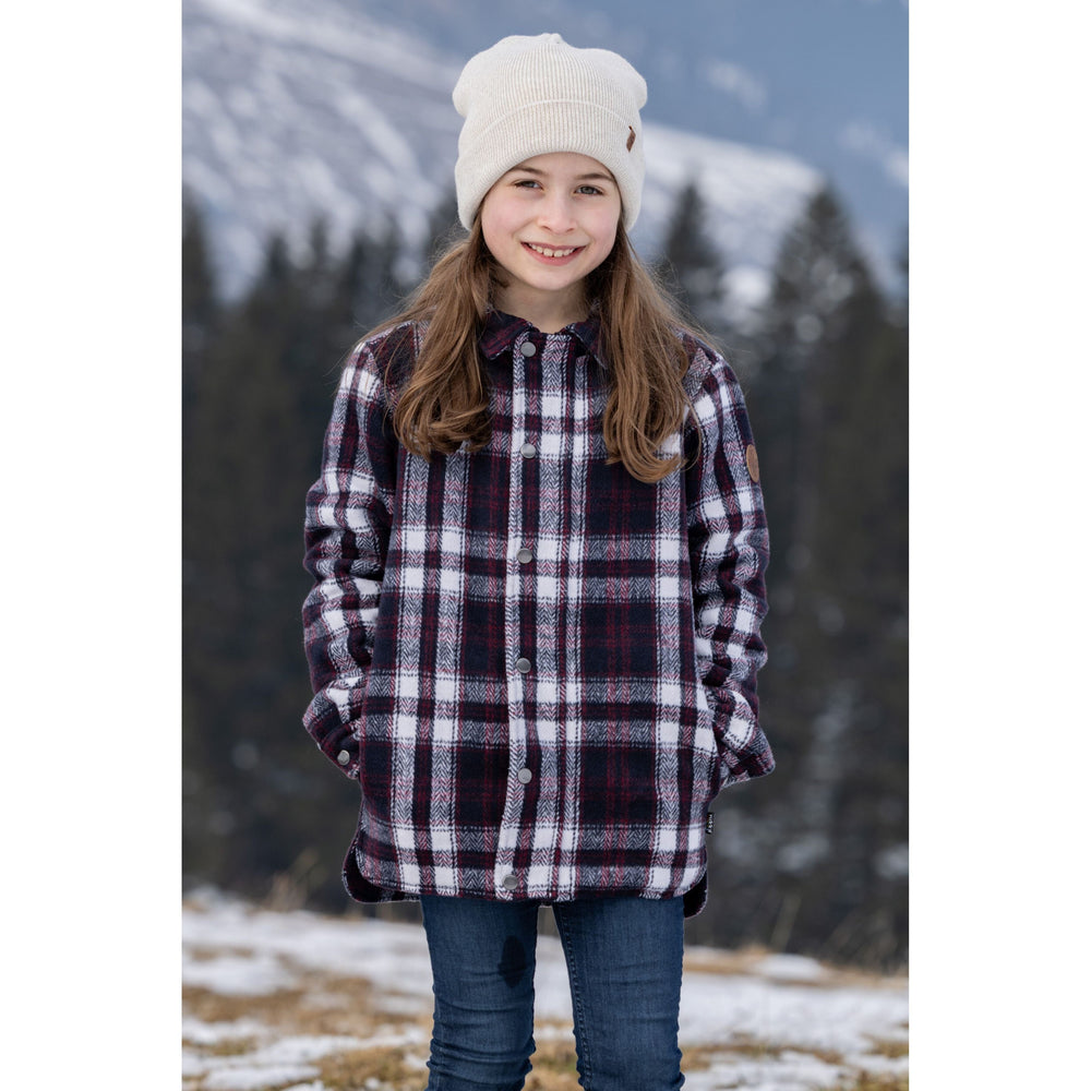 Wilma Kinder Fleece Hemd-Jacke Hemd-Jacke rukka 