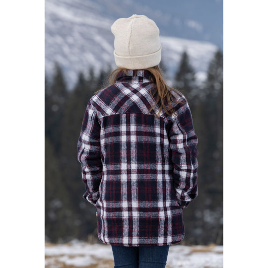 Wilma Kinder Fleece Hemd-Jacke Hemd-Jacke rukka 