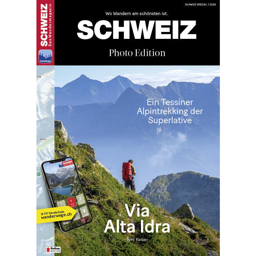 1/2020 Photo Edition Via Alta Idra Wandershop Schweiz 