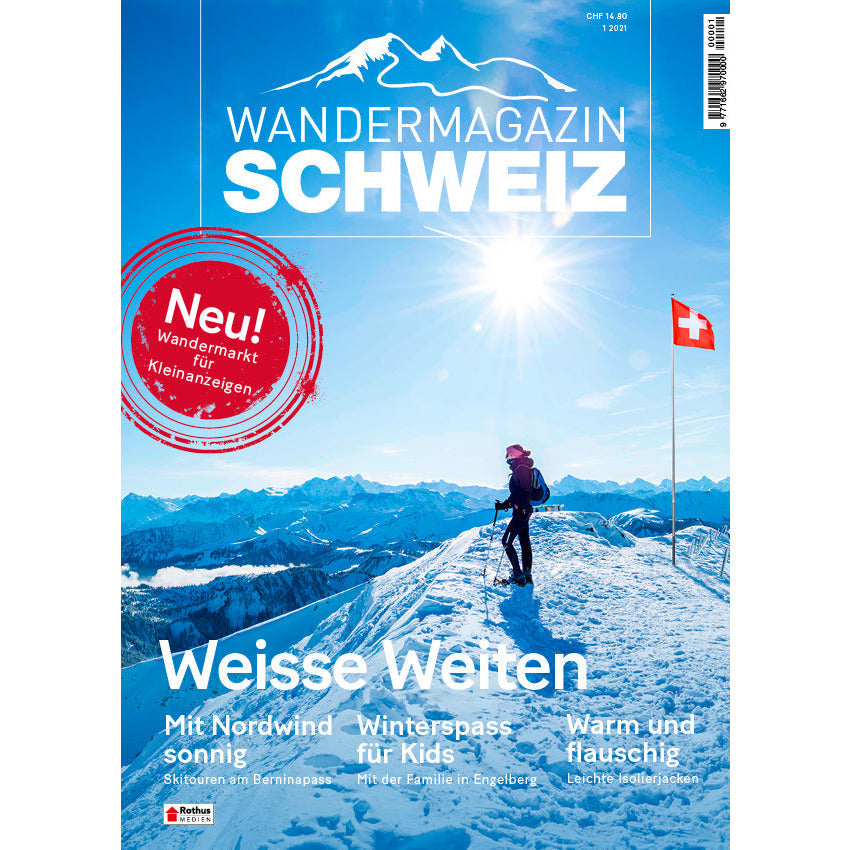 1/2021 Weisse Welten Wandershop Schweiz 