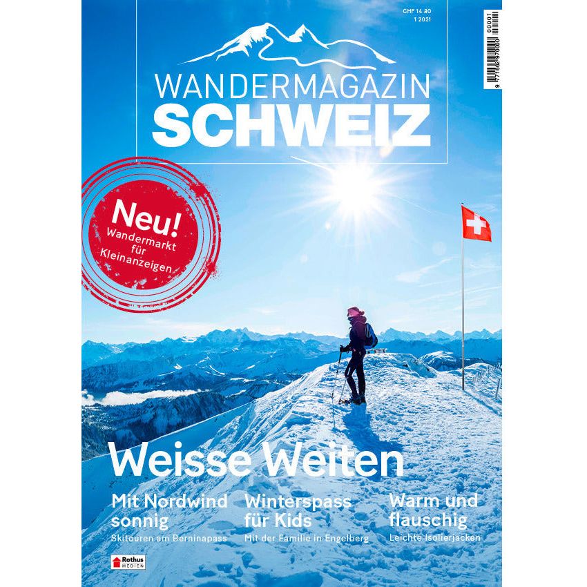 1/2021 Weisse Welten Wandershop Schweiz 