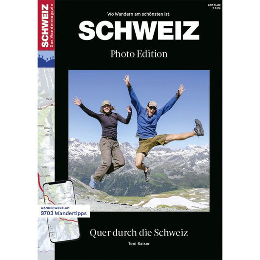 2/2018 Quer durch die Schweiz Wandershop Schweiz 