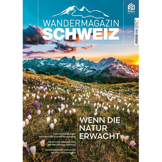 2/2023 Wenn die Natur erwacht Bücher Wandershop Schweiz 