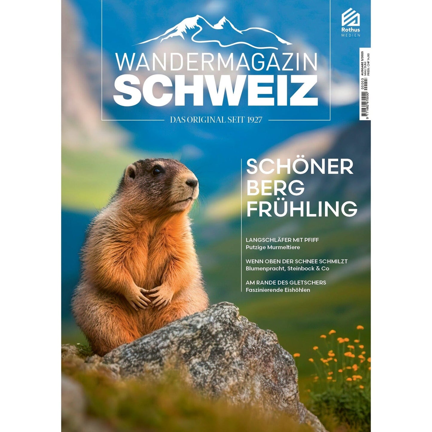 3/2023 Schöner Berg Frühling Bücher Wandershop Schweiz 