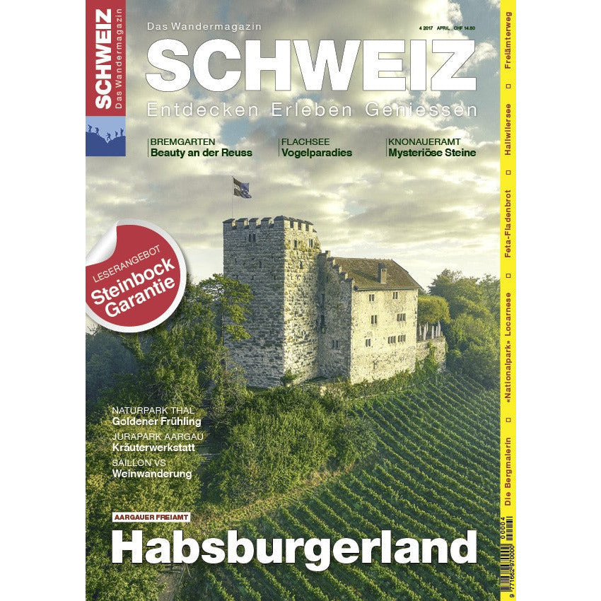4/2017 Habsburgerland Wandershop Schweiz 