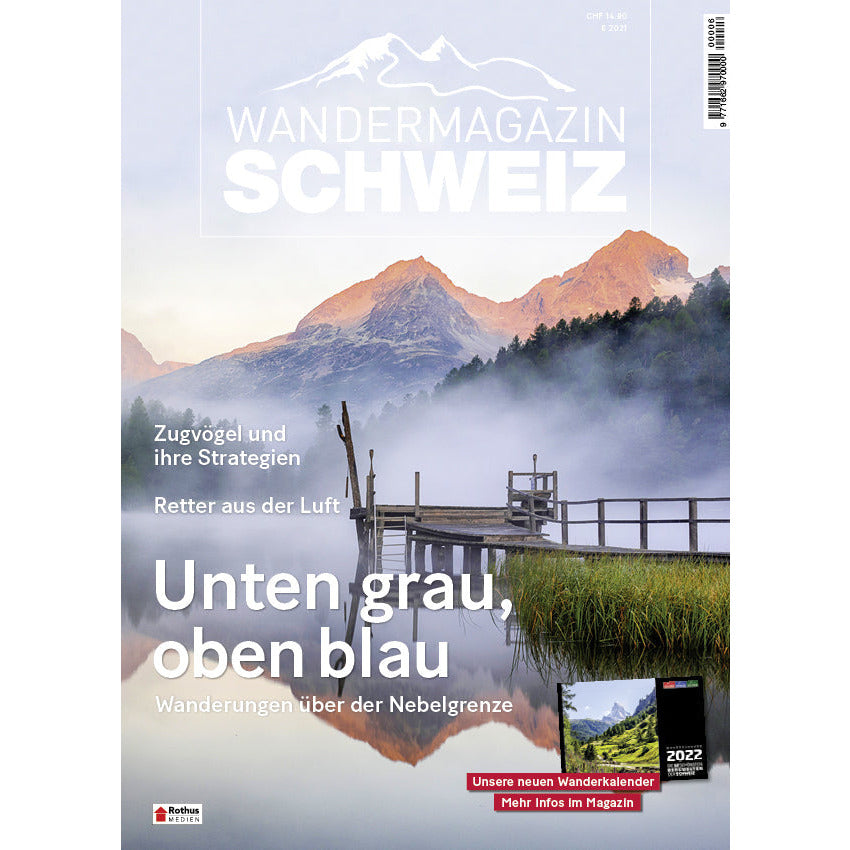 6/2021 Über dem Nebel Wandershop Schweiz 