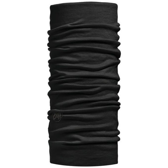 Buff Schlauchtuch Lw Merino Schals & Halstücher Buff Solid Black 