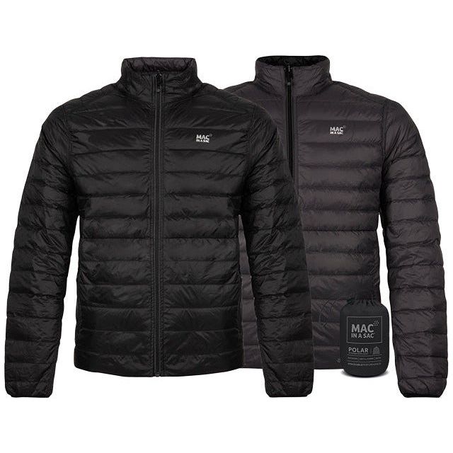 Daunenjacke Polar Herren Jet Black/Charcoal Mac in Sac 