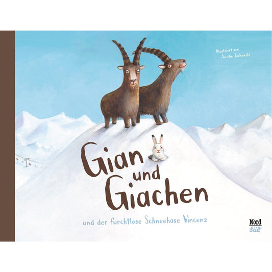 Gian und Giachen und der furchtlose Schneehase Vincenz Wandershop Schweiz 