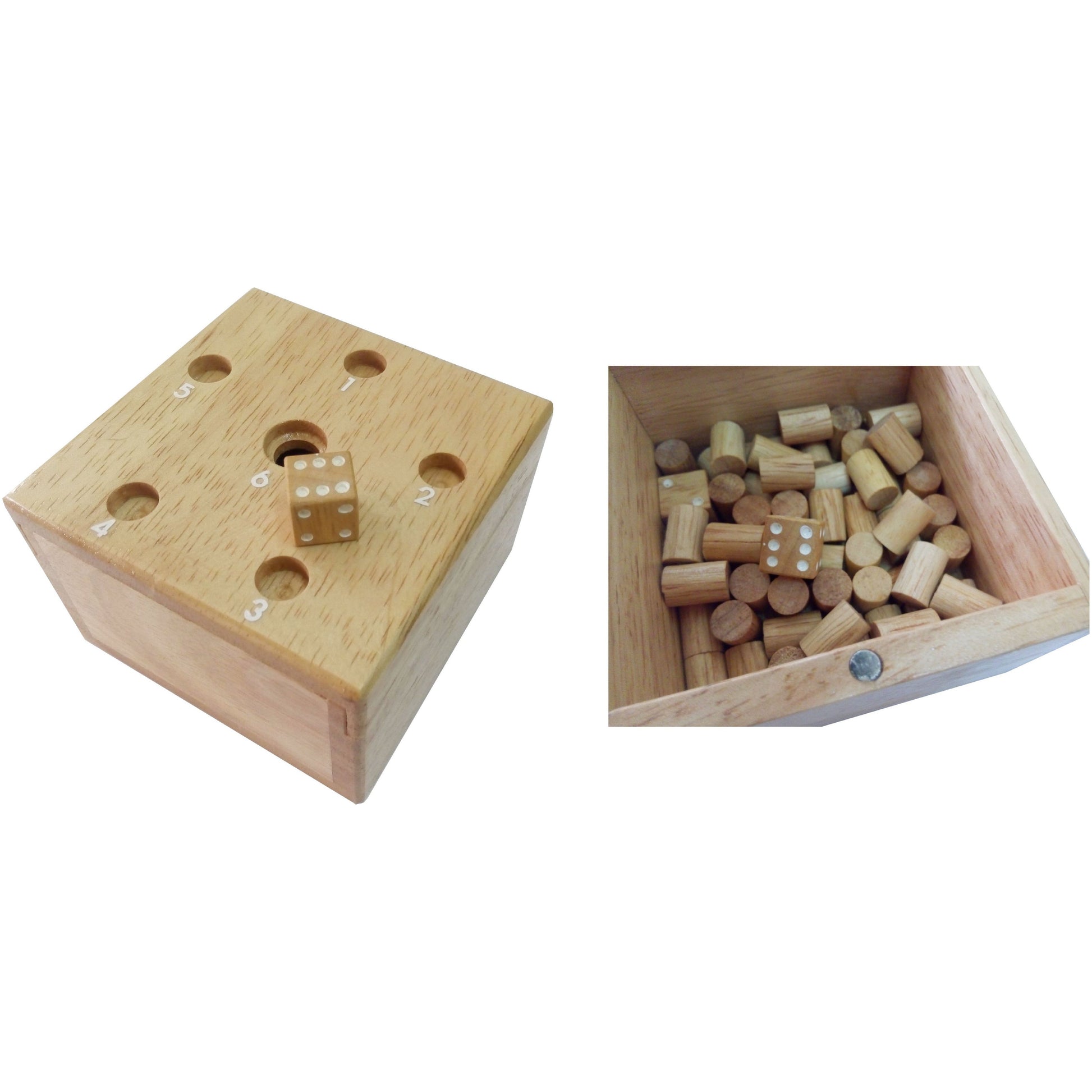 Holzspiel Lucky 6 Spiel und Spass AS Games 
