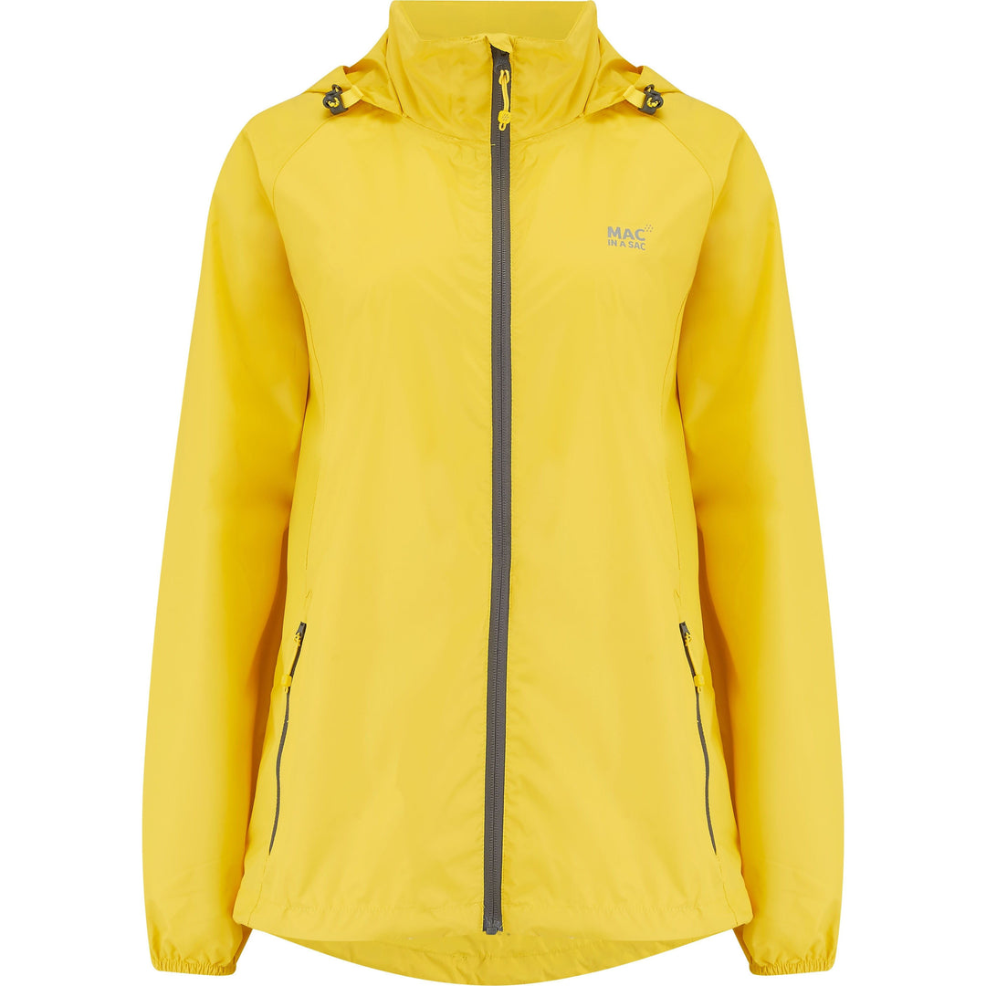 Regenjacke Origin Mac in Sac gelb XS 