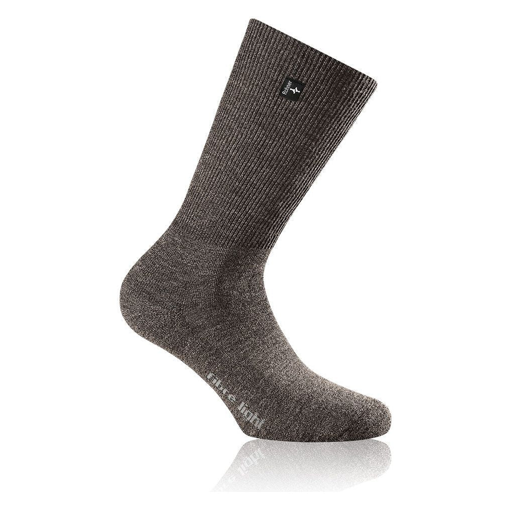 Rohner Fibre Light SupeR Socken Jacob Rohner AG 36-38 braun mele 