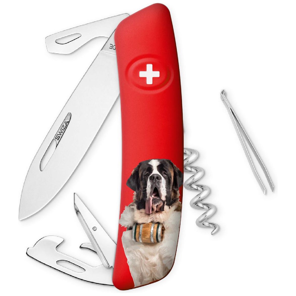 SWIZA D03 Hund - rot Swiza 