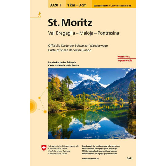 Wanderkarten Swiss Topo 1:33 333 Swisstopo 