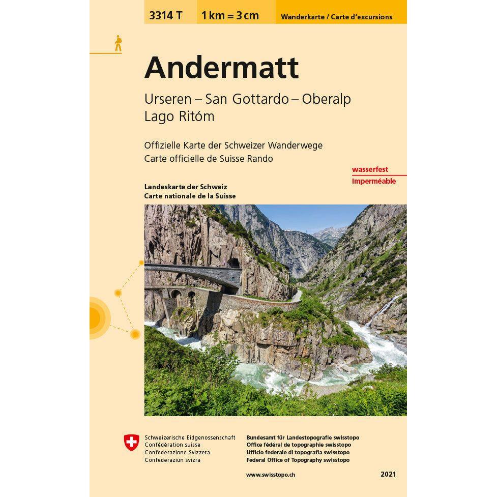 Wanderkarten Swiss Topo 1:33 333 Swisstopo 