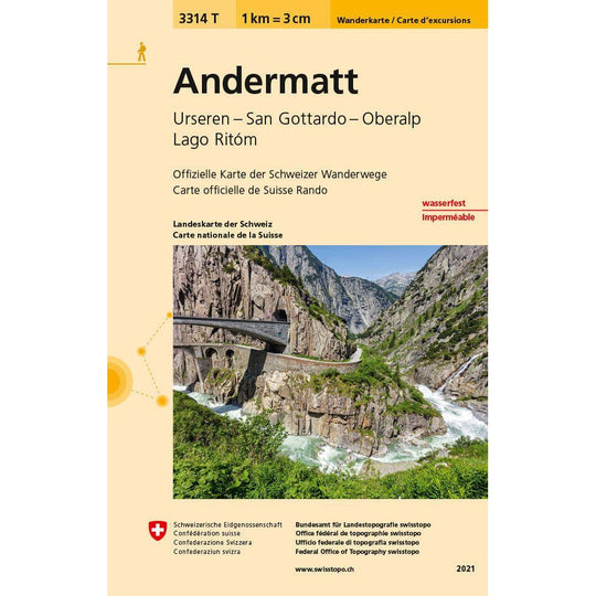 Wanderkarten Swiss Topo 1:33 333 Swisstopo 