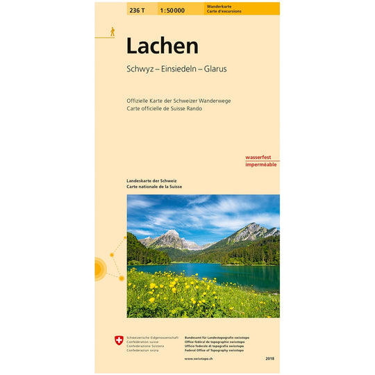 Wanderkarten Swiss Topo 1:50000 Wanderkarten Swisstopo 236T Lachen 